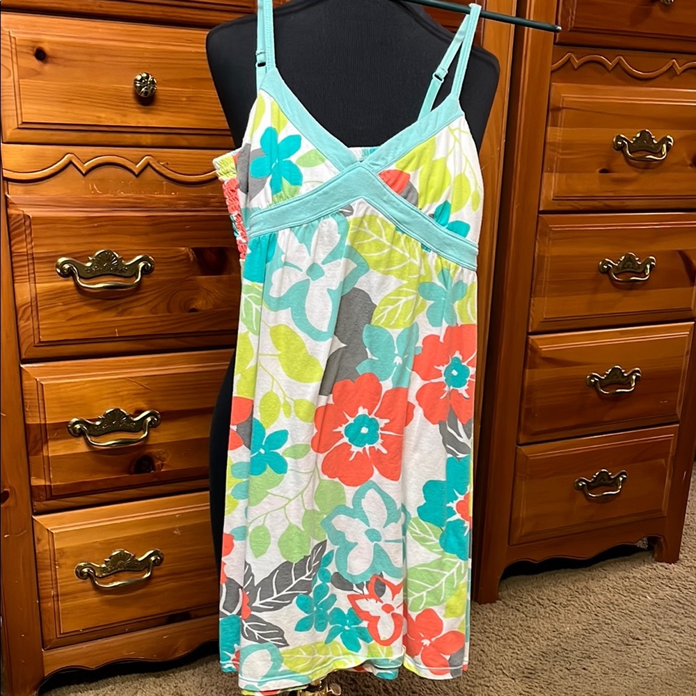 Aeropostale Floral Midi Dress - Multicolor